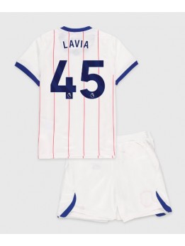Chelsea Romeo Lavia #45 Ausweichtrikot für Kinder 2026-27 Kurzarm (+ Kurze Hosen)